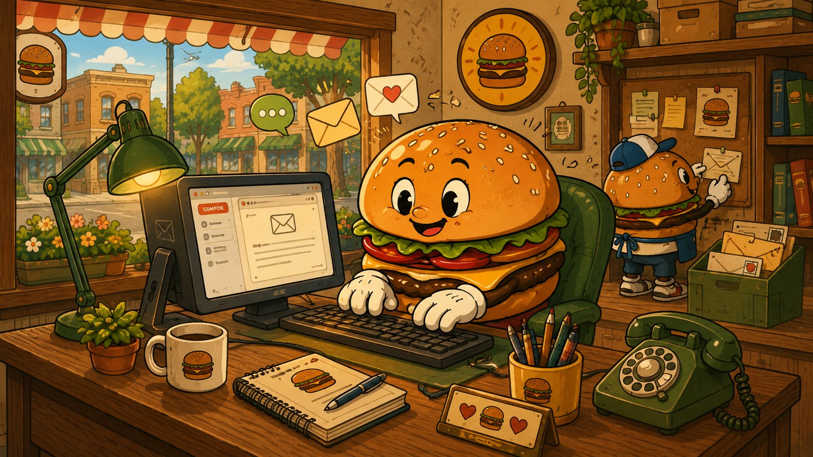 Get in touch with the Burger Book